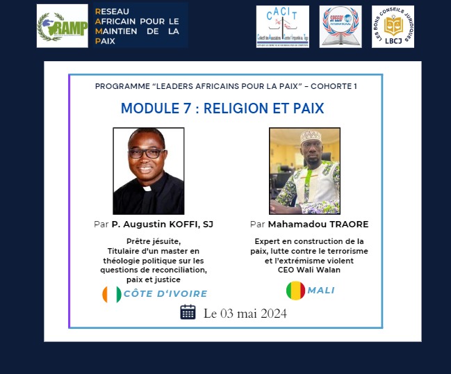 Module 7 du Programme LAP : Religion et Paix
