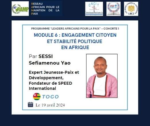 Module 6 du Programme LAP : Engagement citoyen et stabilité politique en Afrique